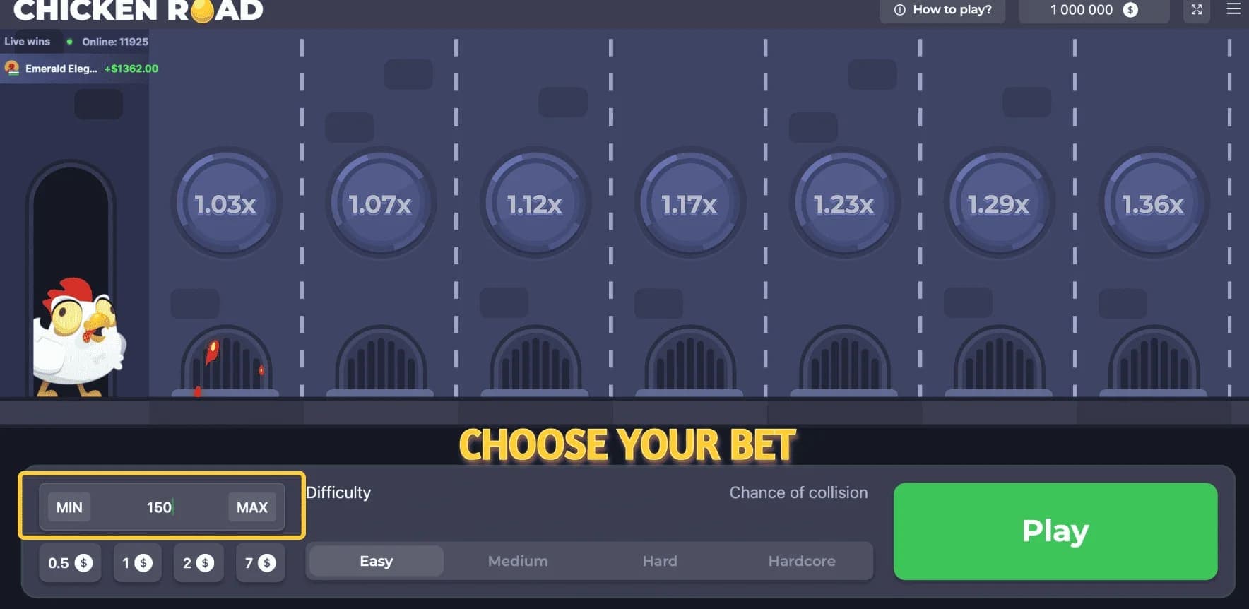 Chicken Road - Fase 1